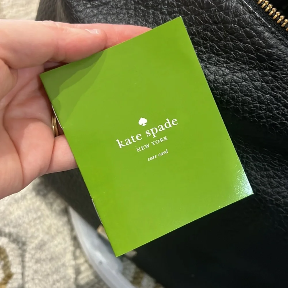 ♠️Kate spade NWT $498 Kaia prospect place black satchel shoulder bag gorgeous♠️